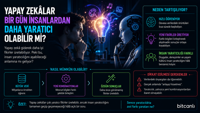 Yapay Zekâlar Bir Gün İnsanlardan Daha Yaratıcı Olabilir mi?